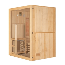 Sauna sucha z piecem MO-EA3 3-osobowa 150x120x190cm 3,5kW